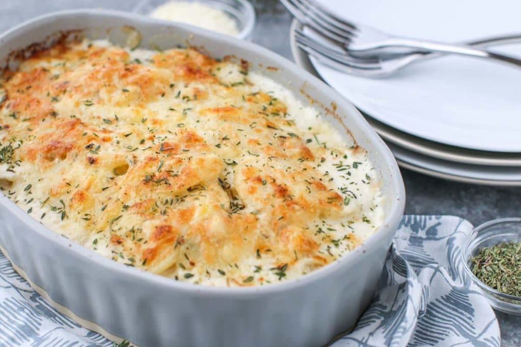 Herbed Potatoes Au Gratin Recipe | Freeze Dried Garlic