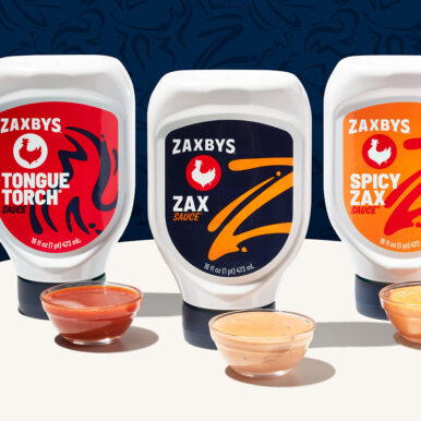 Zaxbys Zax Sauce, Spicy Zax Sauce, and Tongue Torch Sauce now available for retail customers nationwide.